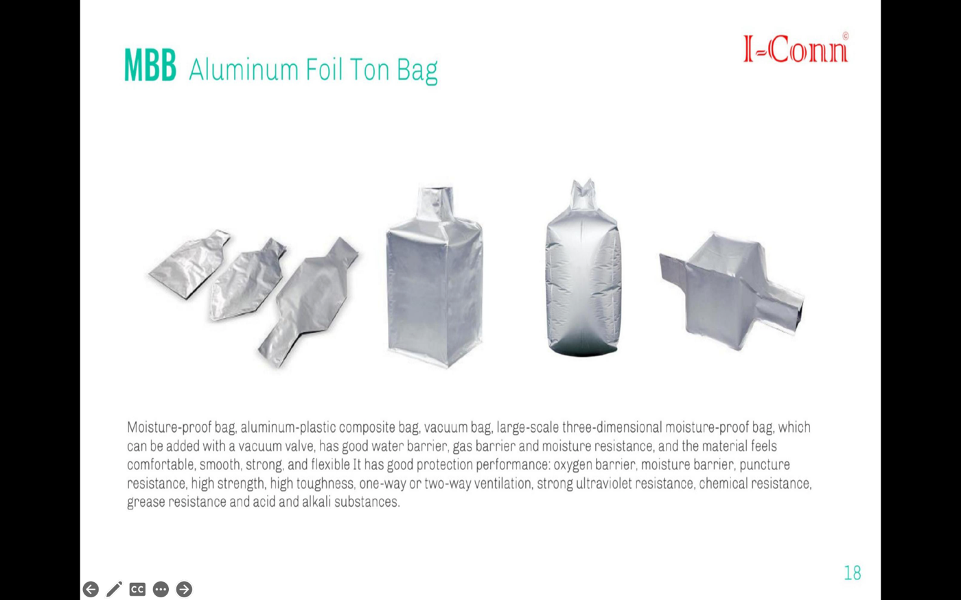 MBB Aluminum Foil Ton Bag