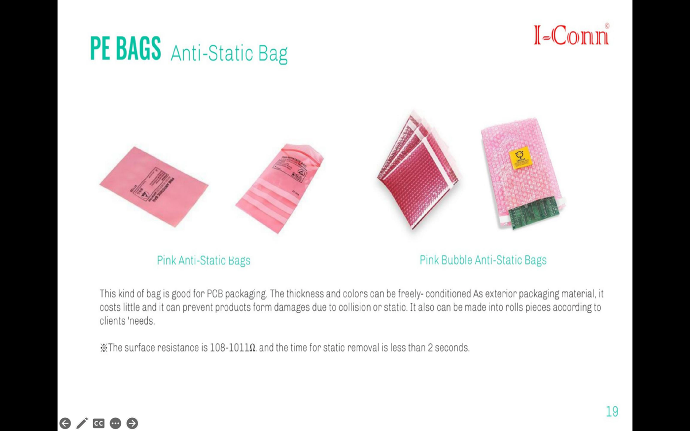 PE Bags – Anti-Static Bags