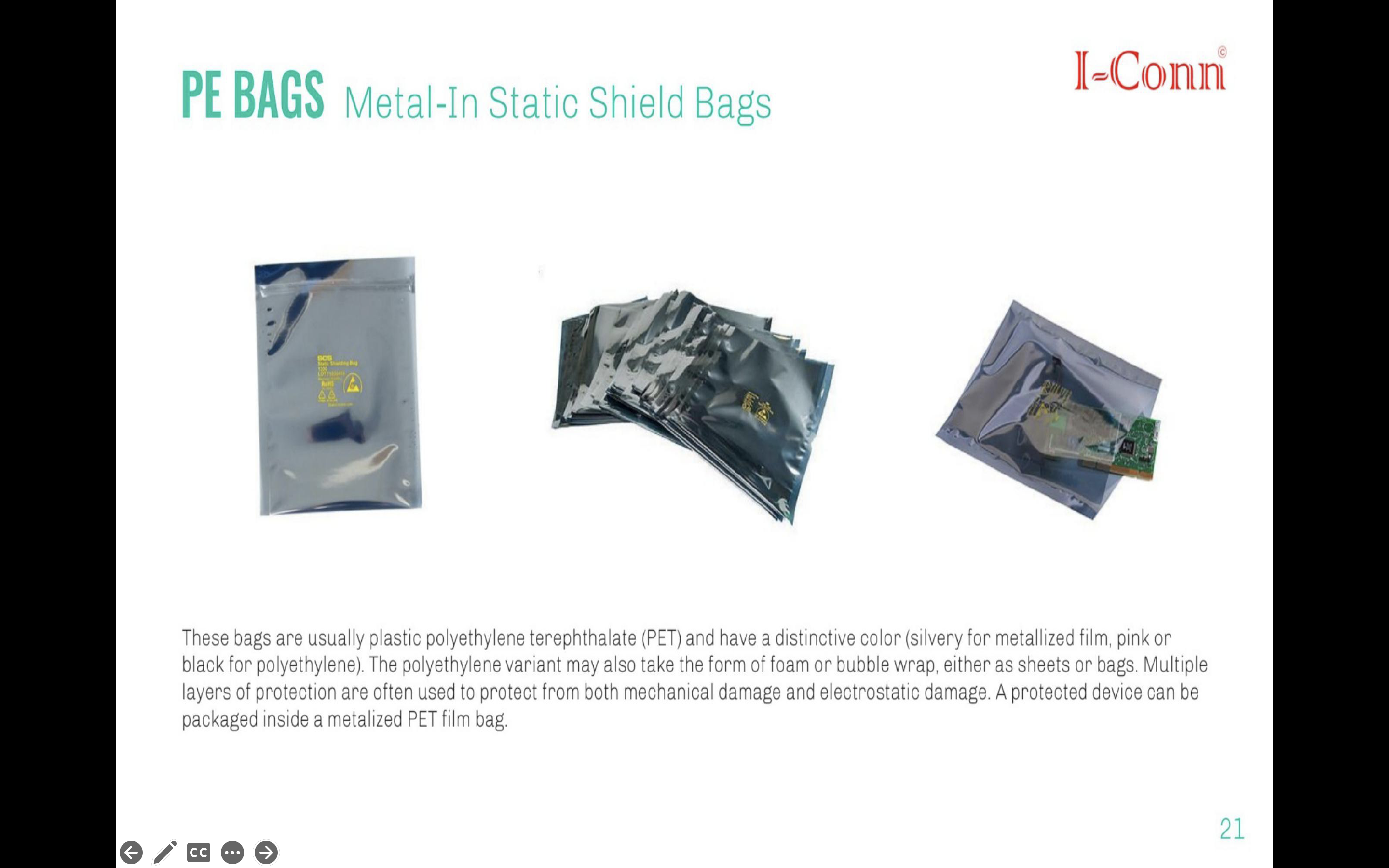 PE Bags (Static Shield)