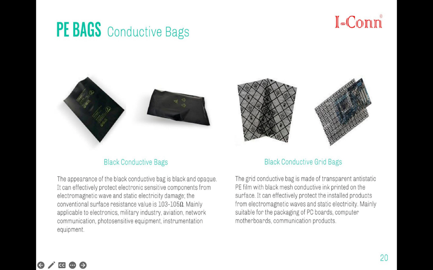 PE Bags – Conductive Bags